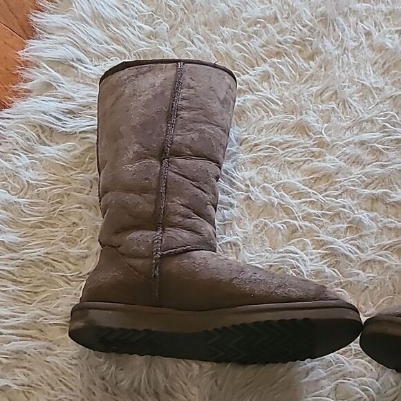 Ugg‎ classic tall brown boots womens size 8 - Picture 6 of 9